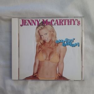 1996 Surfin Safari Jenny Mccarthy CD & Poster